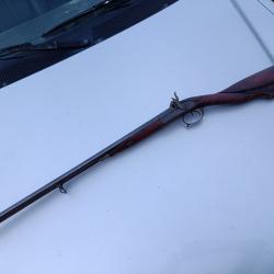 Fusil a percussion calibre 20 crosse sculptée