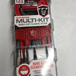 KIT NETTOYAGE GUN BOSS MULTI-KIT Cal.357 / .38 / 9mm | REAL AVID