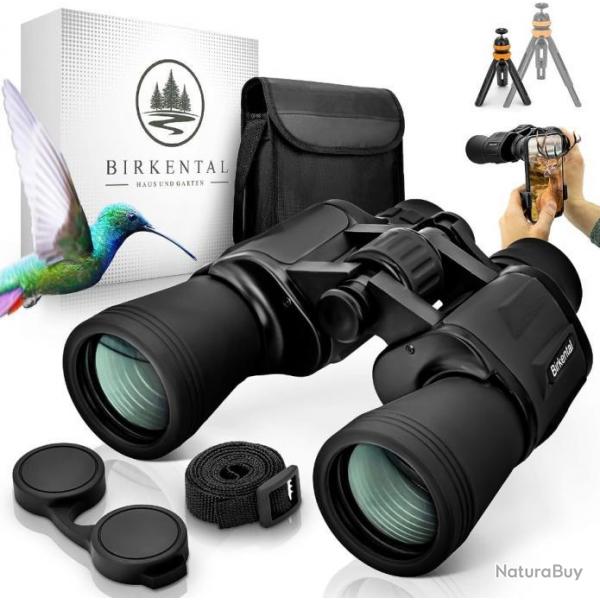 Jumelles  Adultes10x50 Objectif Zoom HD tanches Chasse Astronomie Livraison Rapide et Gratuite