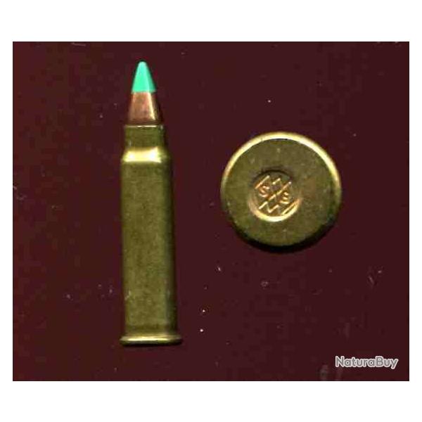 .17 HMR Rimfire - pointe plastique verte