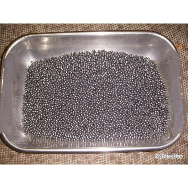 6,340 kilogrammes de grenaille de plomb durci N2/0  ( diamtre 4,5 mm)