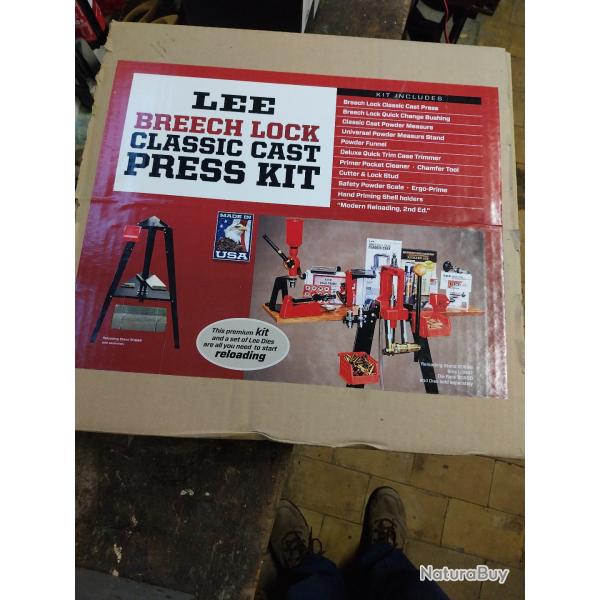 LEE Breech lock classic cast press kit