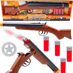 47cm Fusil Double Baril avec Effets Sonores et Éjection de Coquilles