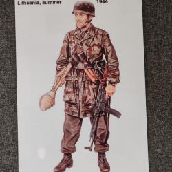 PLAQUE MÉTAL VINTAGE "FALLSCHIRMJAGER 1944"