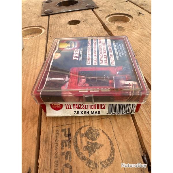 Jeu d'outils Lee 7,5x54 Mas
