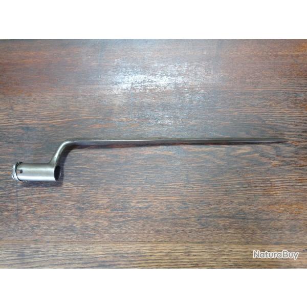Baonnette  douille pour fusil  silex - modle 1769/70 1771 - fusils 1763-1766-1770 - TBE