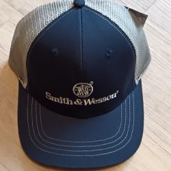 CASQUETTE SMITH & WESSON BLEU/GRIS