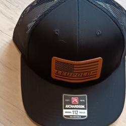 CASQUETTE LEUPOLD NOIR ECUSSON BRUN