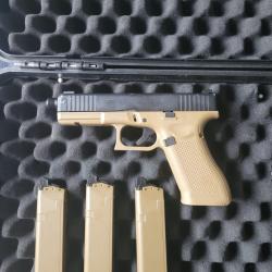 Vends Glock 17 Gen 5 Umarex French Edition + 3 chargeurs gaz