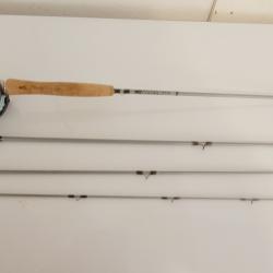 canne mouche lamson waterworks center axis 9pieds soie de 5