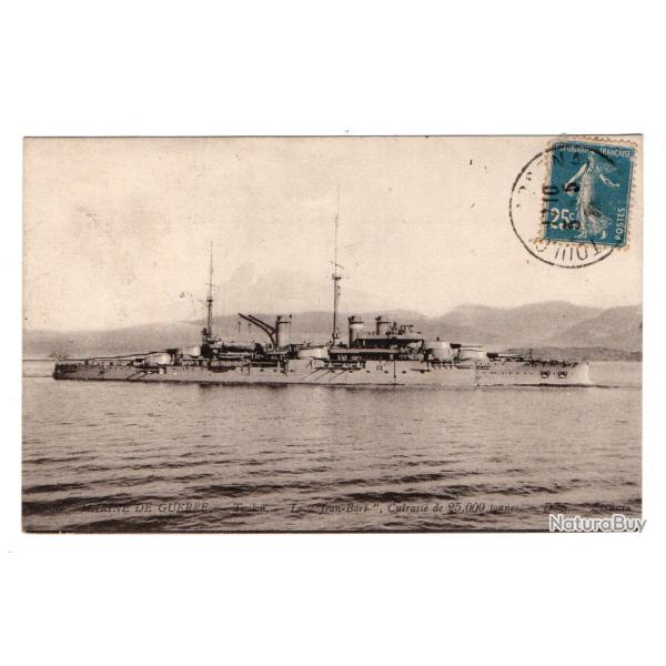 CPA - MARINE DE GUERRE - TOULON - Le "Jean-Bart " Cuirasse de 25,000 tonne N3489