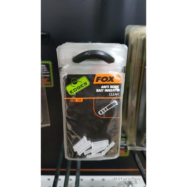 Anti bore bait inserts