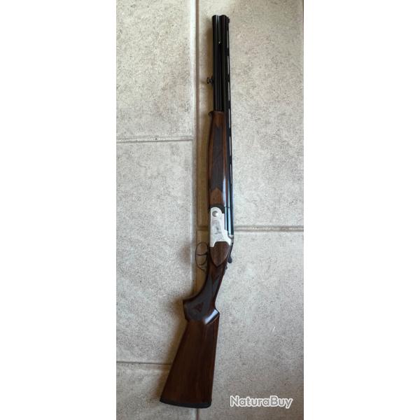 Magnifique fusil bcassier cal.12 "Lamber"de chez Unifrance, canon inf.rayer et 4 choks amovible.