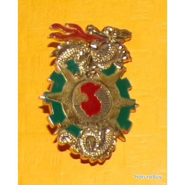 503 Rgiment du Train, Escadron de Circulation (Ex 255 C.C.R) ,roue dente verte, dragon dor, flam