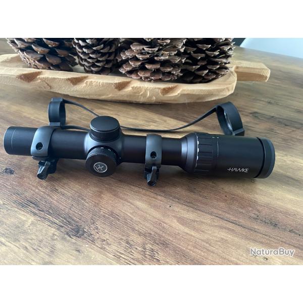 Lunette de battue Hawke Vantage 30 WA IR 1-8x24