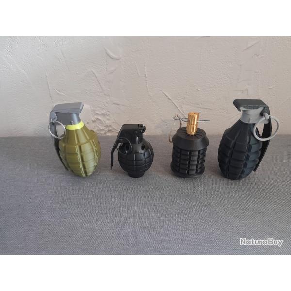 Lot de grenades factices