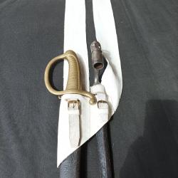 Banderole porte sabre et baïonnette