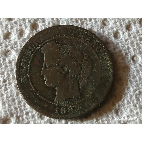 7 X 10 centimes Crs 1882  1897