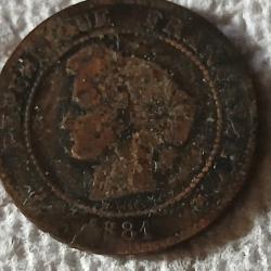 8 X 5 centimes Cérès 1881 à 1897