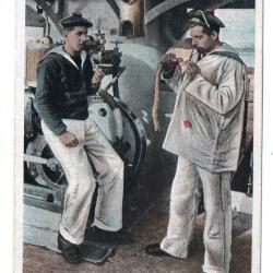 CPA - MARINE MILITAIRE - La Vie du Marin - La Mêche N°3279