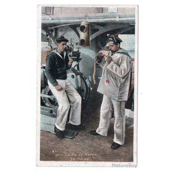 CPA - MARINE MILITAIRE - La Vie du Marin - La Mche N3279
