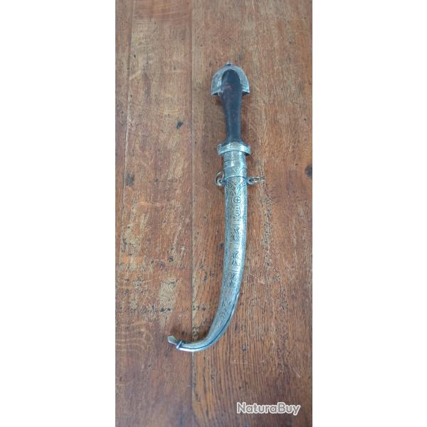 Koummya dague Berbre ancienne argent