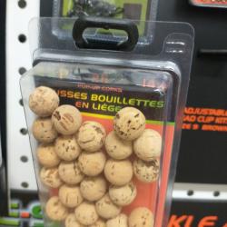 Bouillettes en liège