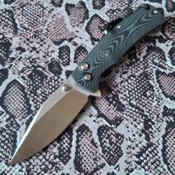 Nightwolf - NWN01 - Couteau pliant - Lame acier 9Cr18MoV - Manche G10 -