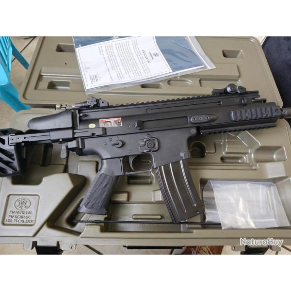 Rplique SCAR SC FN Herstal ARES CYBERGUN AEG + Boitier EFCS