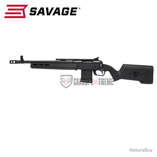 Carabine SAVAGE 110 Magpul Scout Noir Gaucher Cal 450 Bushmaster