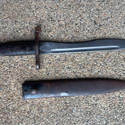 Baïonnette espagnole WW2 pour Mauser