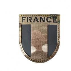 Patch/Ecusson France - Treillis - n°2 - Velcro - Livraison gratuite