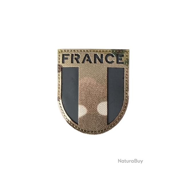 Patch/Ecusson France - Treillis - n2 - Velcro - Livraison gratuite