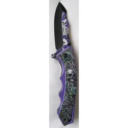 COUTEAU DE COLLECTION  SKULL - Réf.908