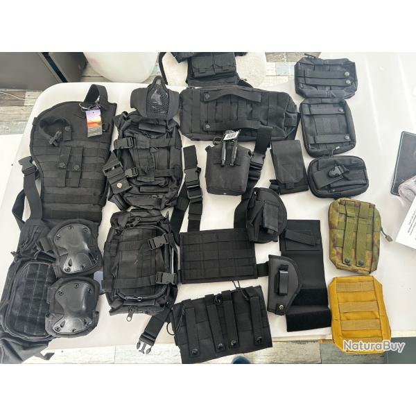 Lot accessoires tactiques