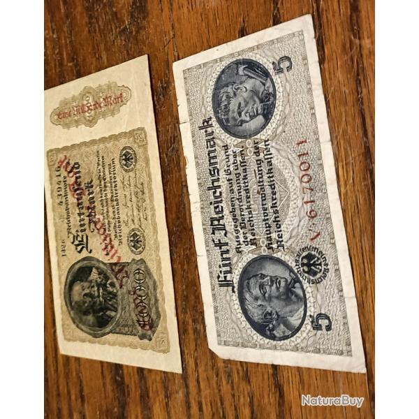 Billet allemand