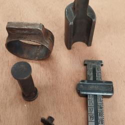 Un lot de pièces pour fusil Mauser 98k ou équivalent .