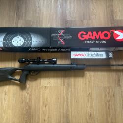 CARABINE GAMO G-MAGNUM 1250 SYNTHÉTIQUE CALIBRE 4.5 MM 36 JOULES + LUNETTE 3-9X40