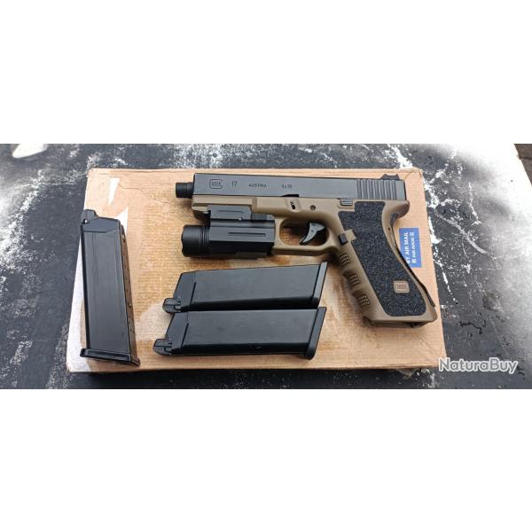 Glock 17 Gen3 TAN Super Custom