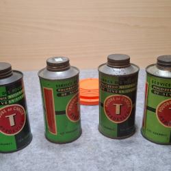 Bidons poudre T vides (4)