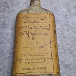 Bidon de poudre vide pour collectionneur