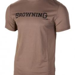 Tee Shirt Browning Teamspirit Dark Brown