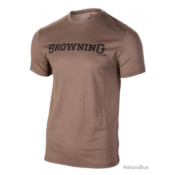 Tee Shirt Browning Teamspirit Dark Brown