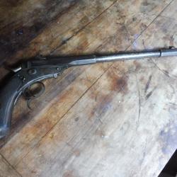revolver 19em 1 coup calibre 22 schwarzenberg artisanat allemand canon 32cm categorie D