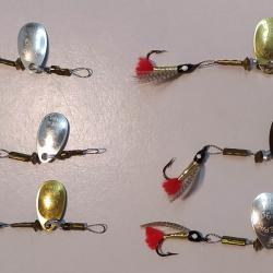 Lot 6 cuillères MEPPS aglia streamepps n°00 0.9g