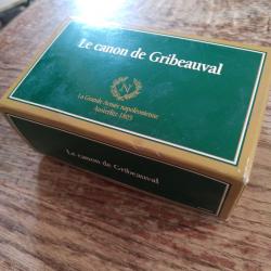 Boîte d'origine du canon de Gribeauval La Grande armée napoléonienne Austerlitz 1805