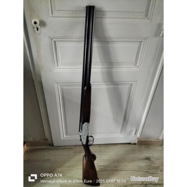 Fusil superpose calibre 12/70 a contre platine italien