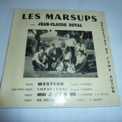 militaria ; rare disque 45 de l'orchestre de l' E.M.P.. D'AUTUN