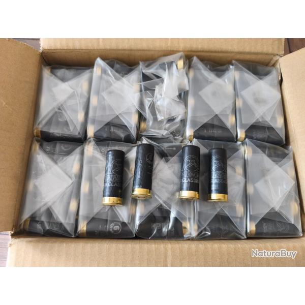 1 carton de 250 sauvagine calibre 12 36gr Num 6