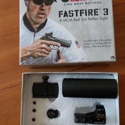Point rouge Marque BURRIS Fastfire 3 8MOA avec embase + rehausse